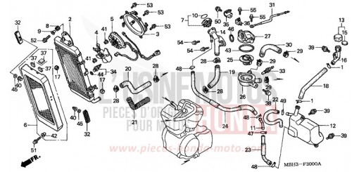 RADIATEUR VT1100C3X de 1999